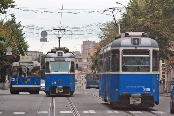 Синие трамваи